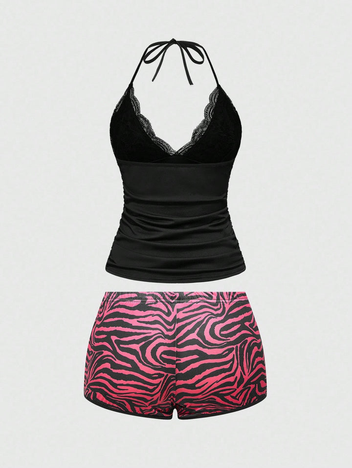 Pijama SHEIN, negru