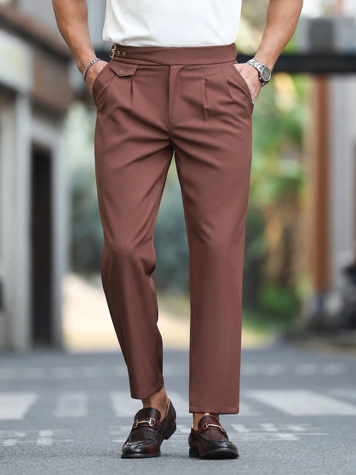 Pantaloni SHEIN, maro