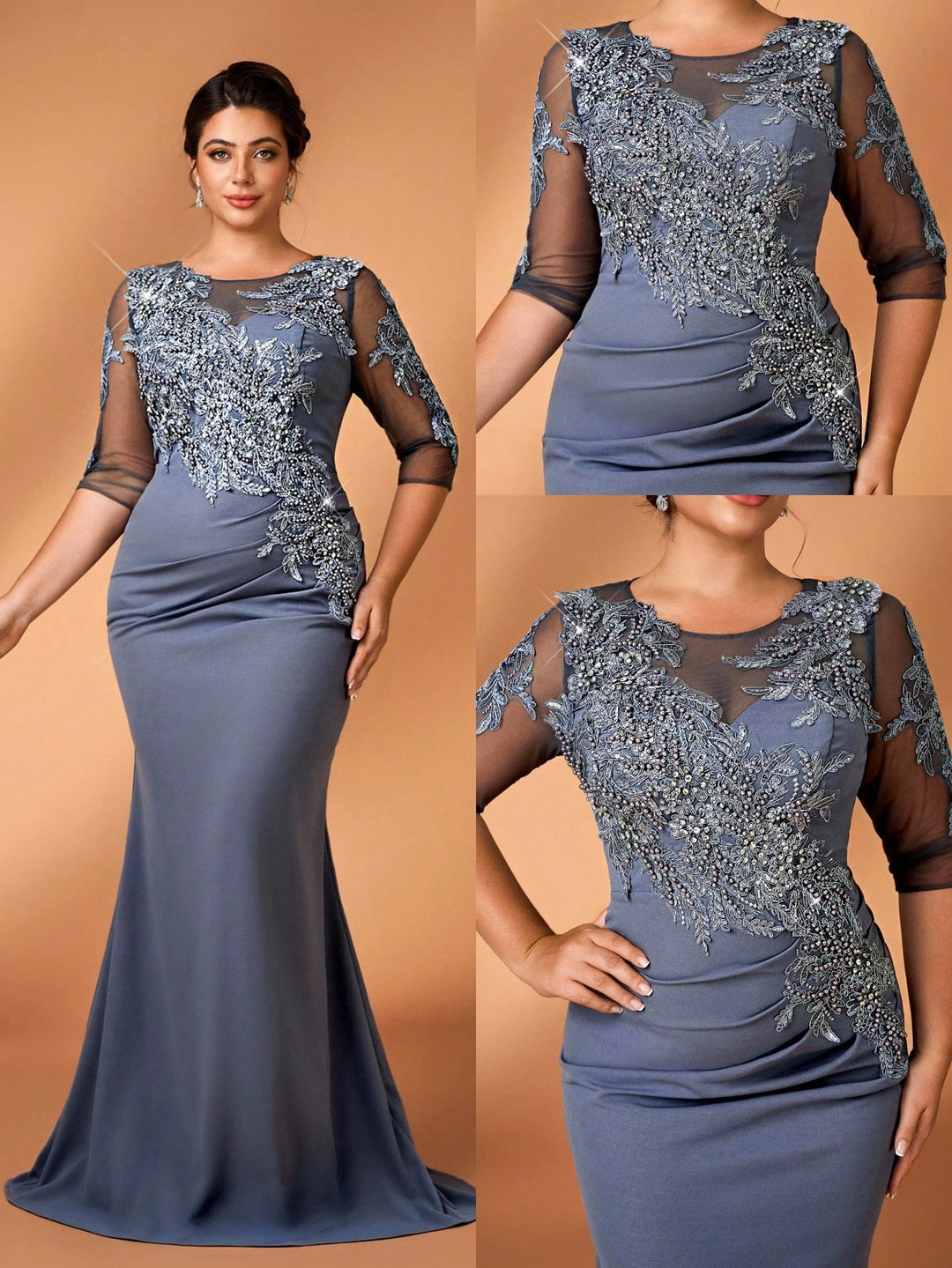 Rochie SHEIN, gri