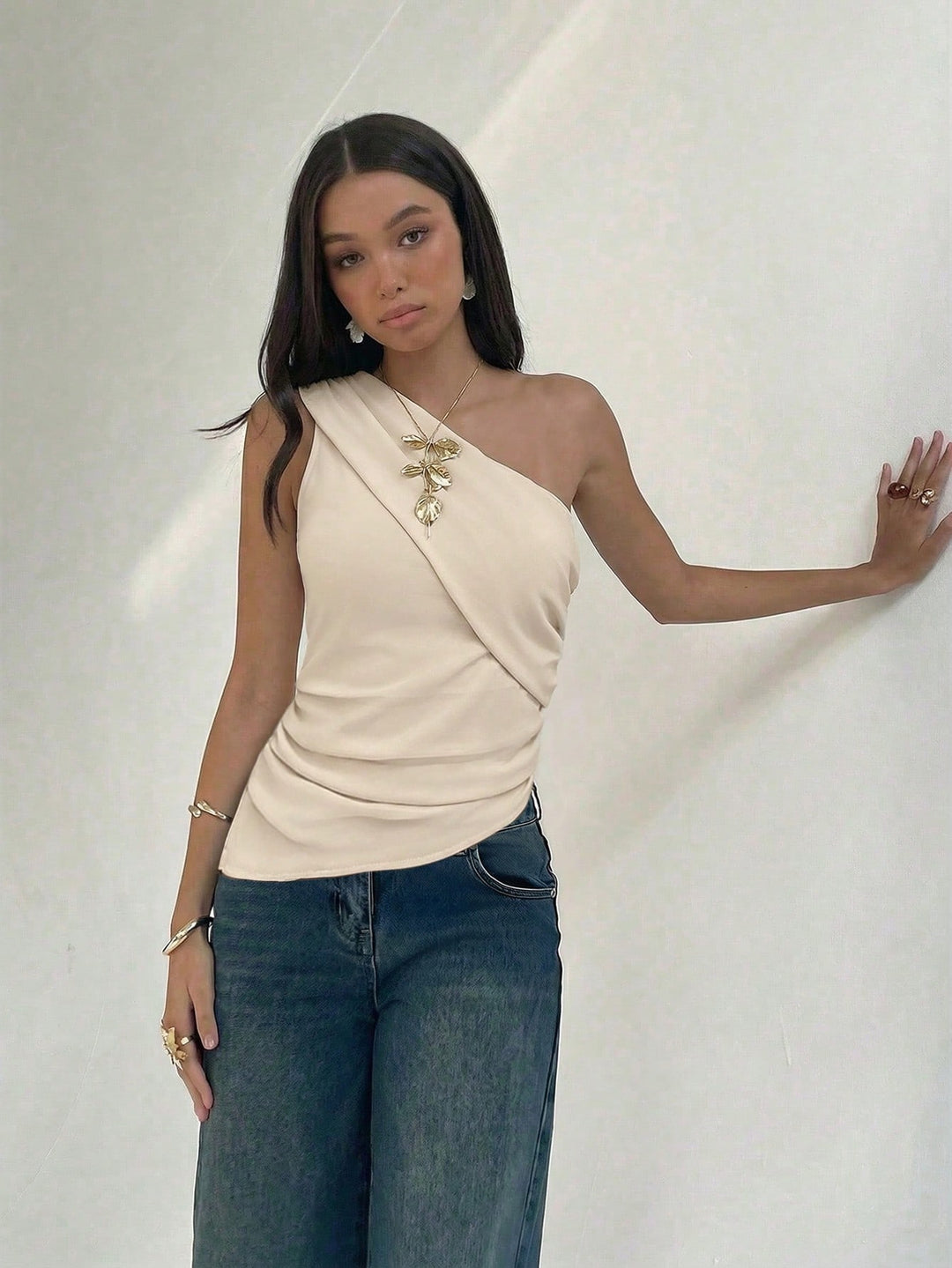 Top SHEIN, bej