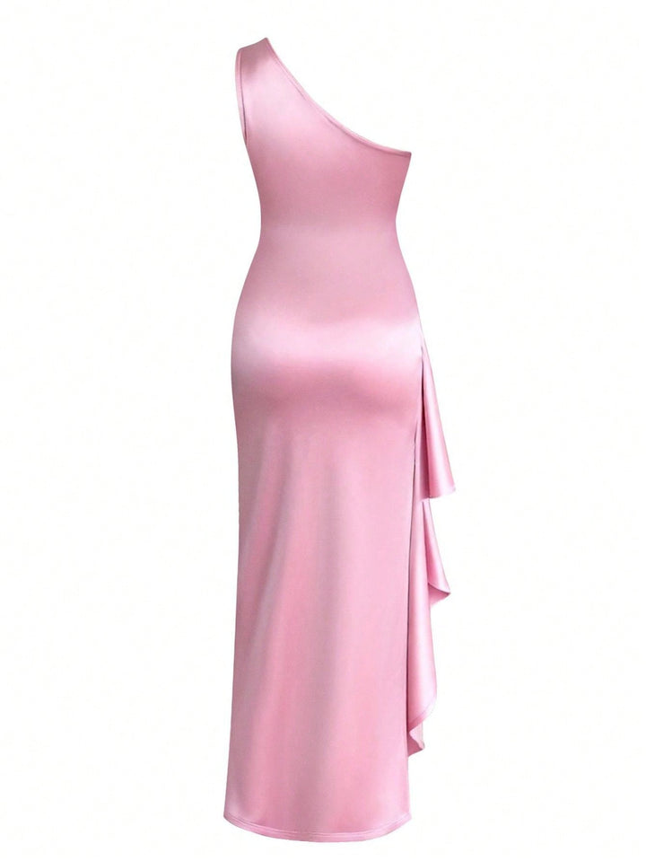 Rochie maxi SHEIN, roz