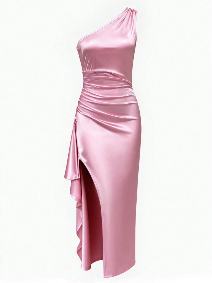 Rochie maxi SHEIN, roz