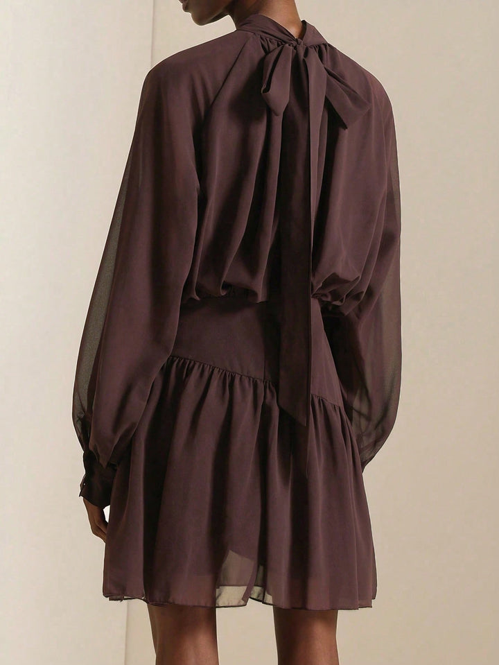 Rochie maxi SHEIN, vișiniu
