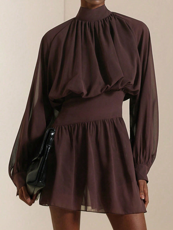 Rochie maxi SHEIN, vișiniu