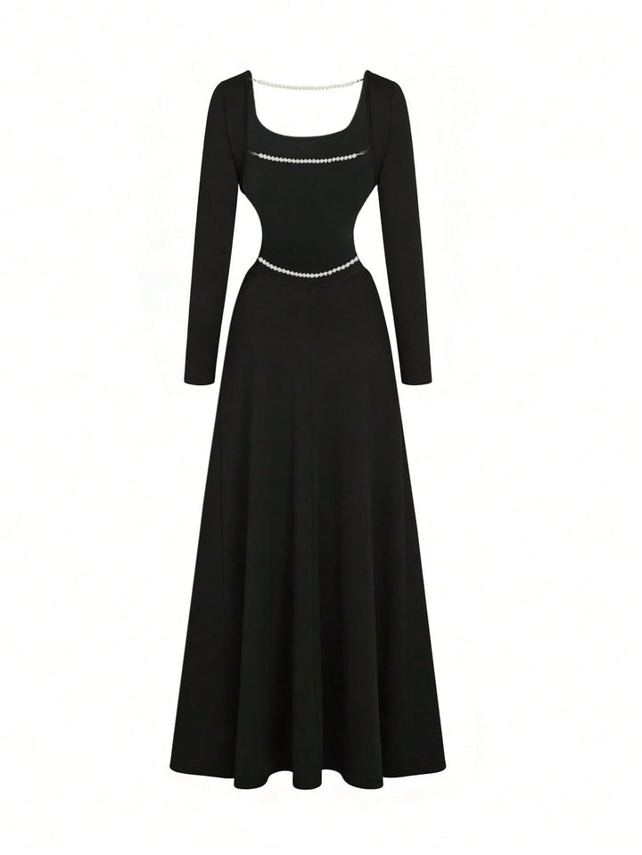 Rochie maxi SHEIN, negru