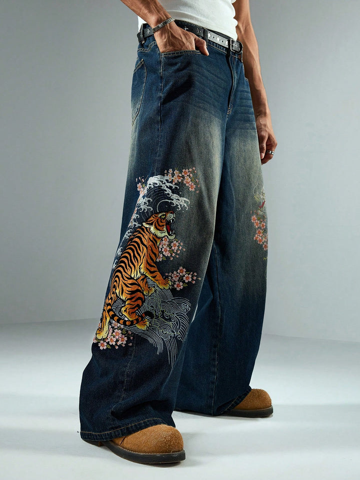Jeans SHEIN, albastru