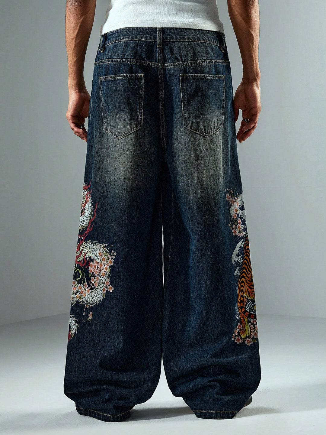 Jeans SHEIN, albastru