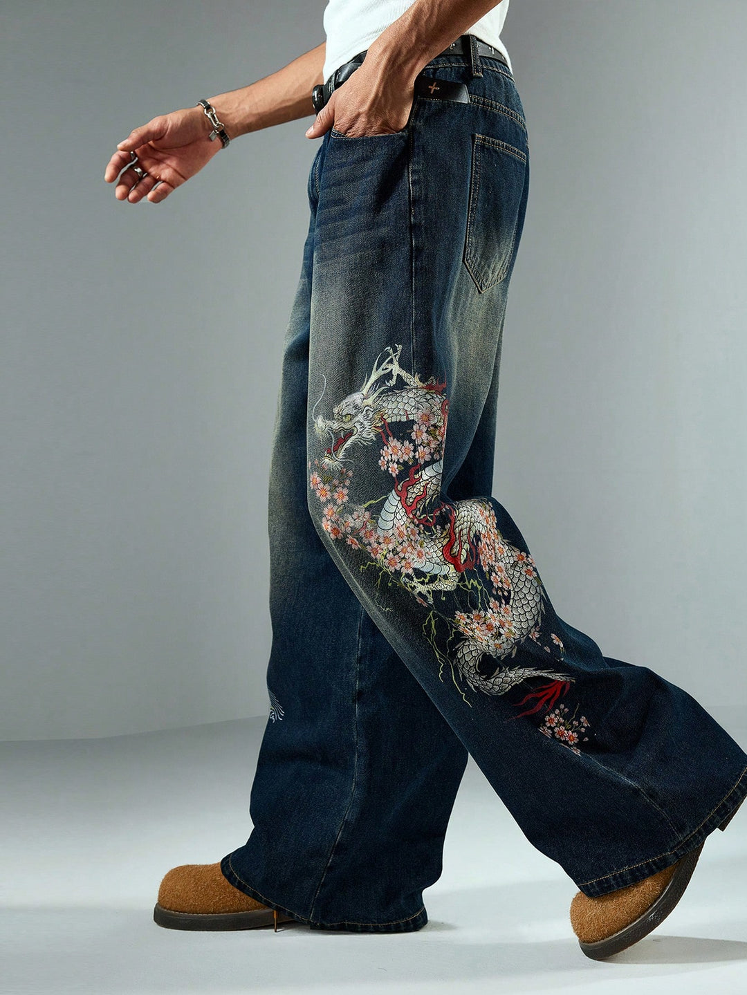 Jeans SHEIN, albastru