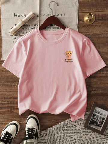 Tricou SHEIN, roz