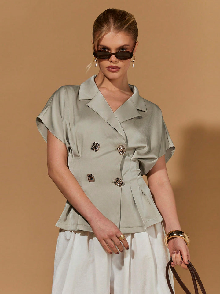 Top SHEIN, verde