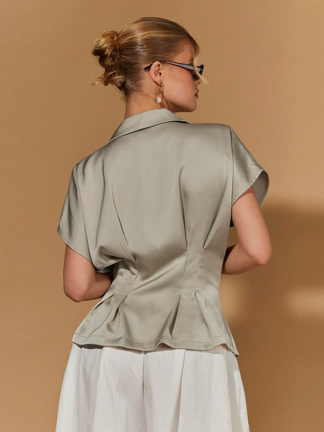 Top SHEIN, verde