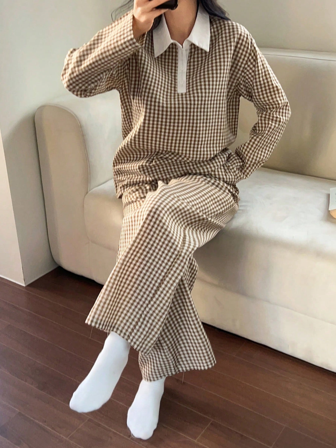 Set pijamale SHEIN, roz