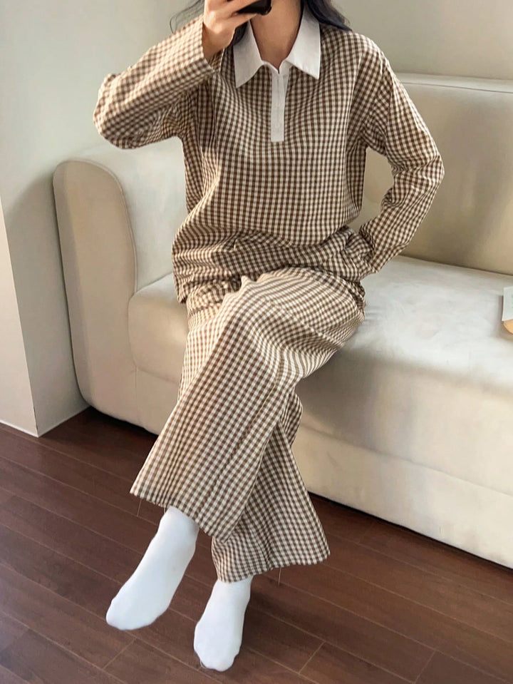 Set pijamale SHEIN, roz