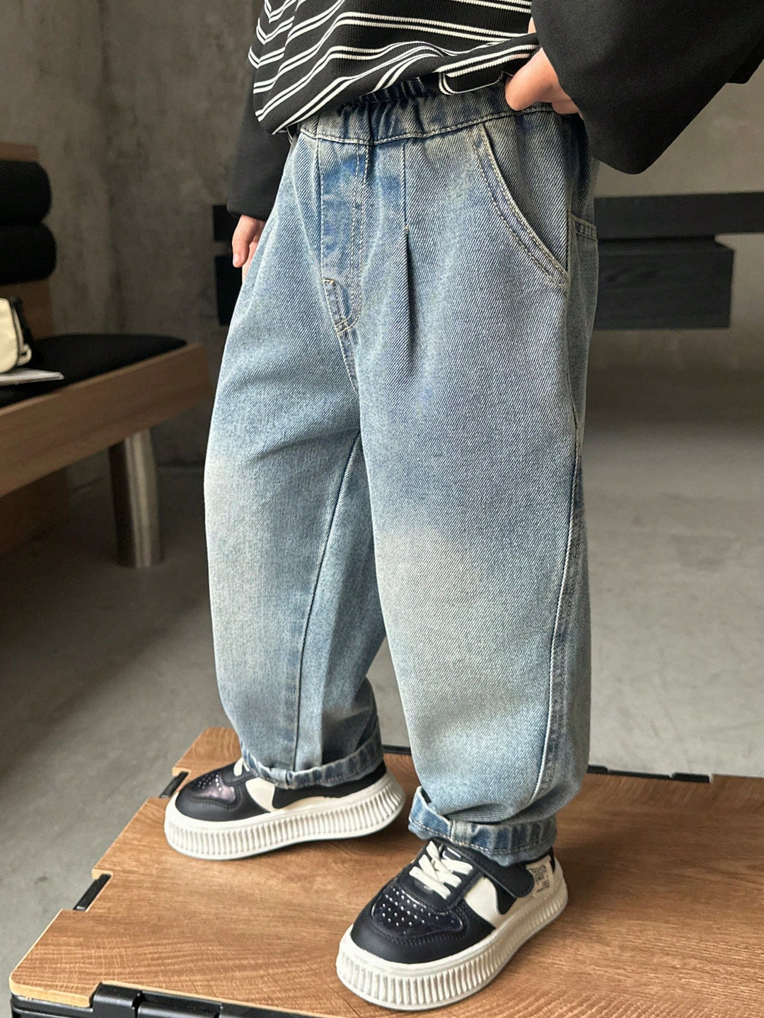 Jeans SHEIN, albastru