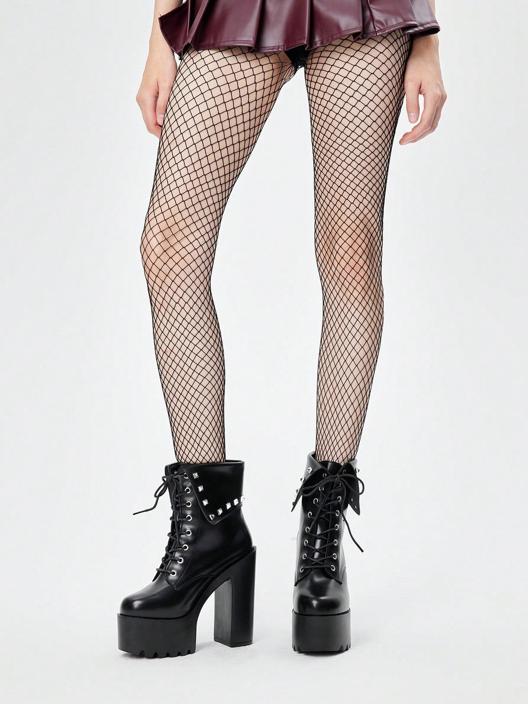 Botine cu toc SHEIN, negru