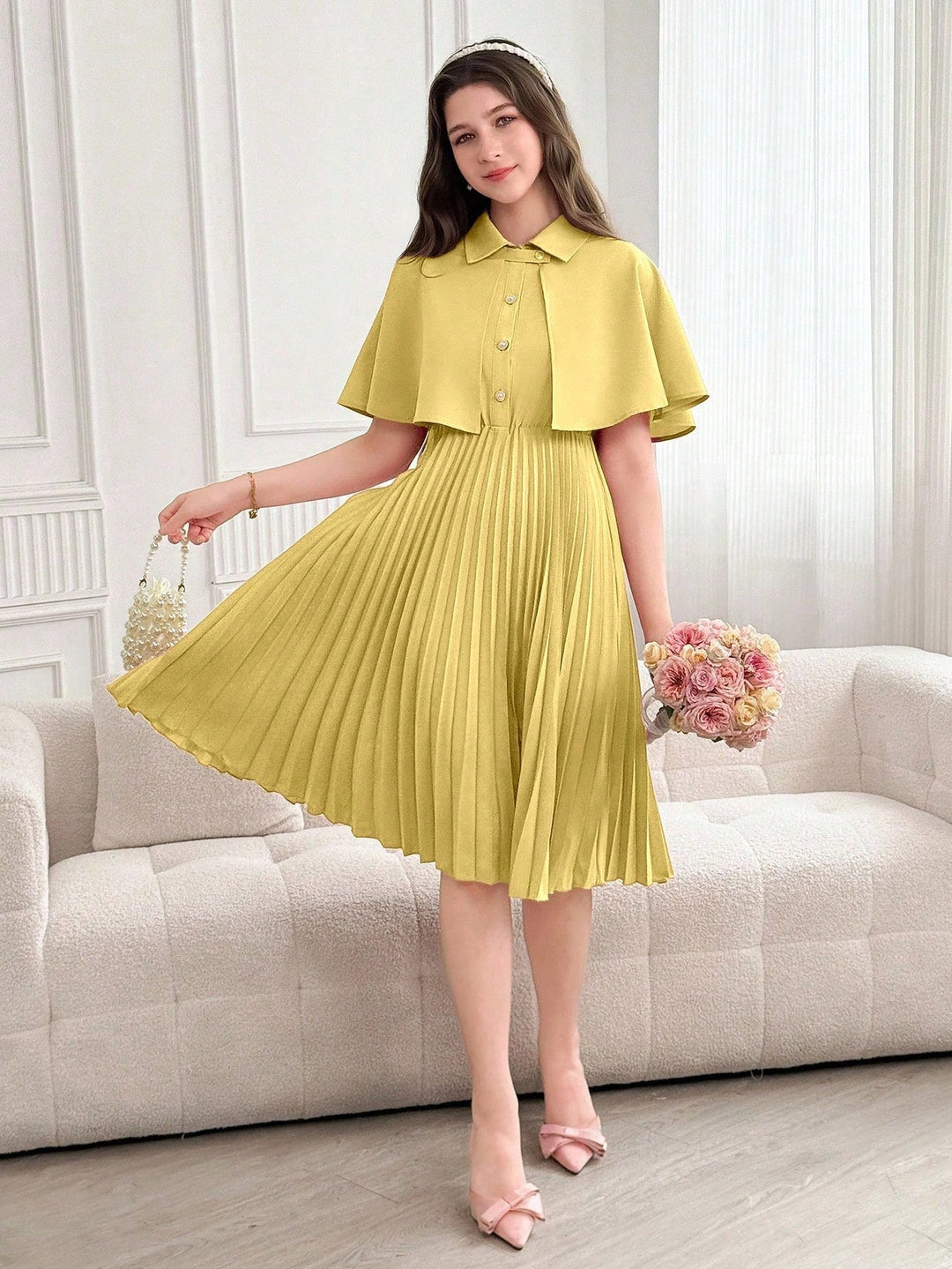Rochie SHEIN, galben