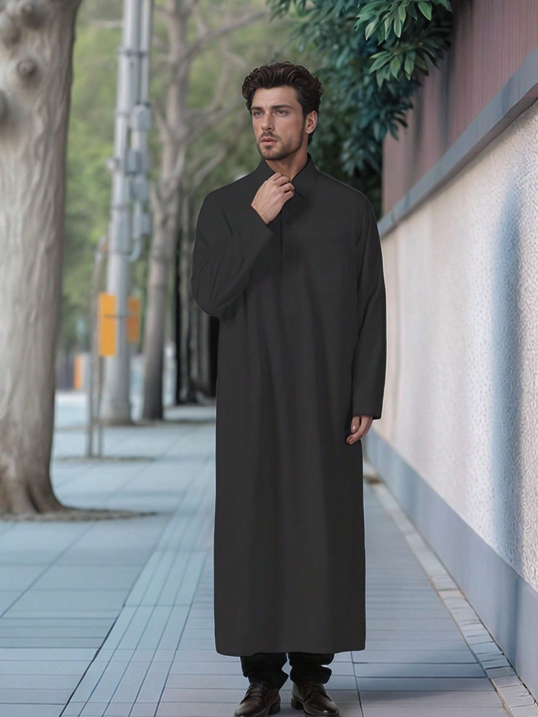 Rochie lungă SHEIN, negru