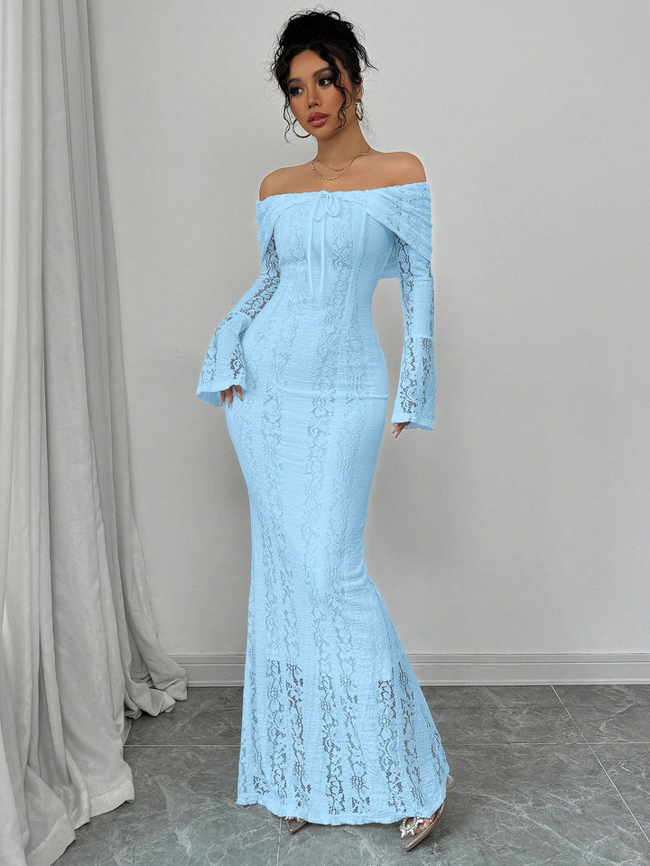 Rochie maxi SHEIN, albastru