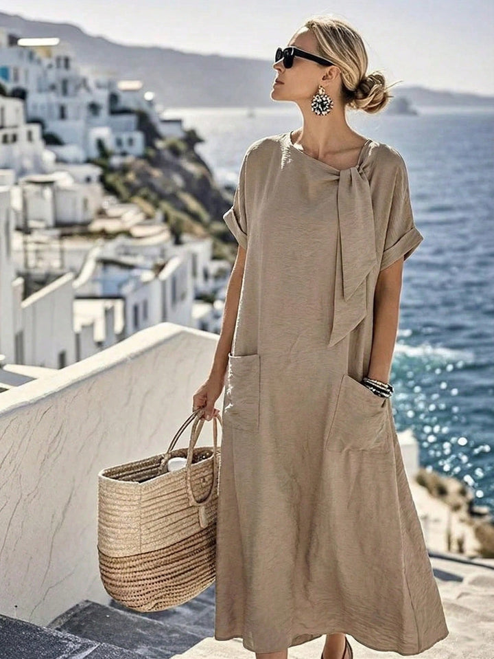 Rochie maxi SHEIN, maro