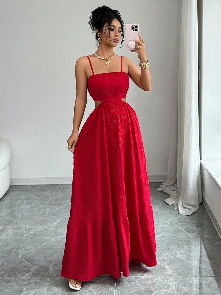 Rochie maxi SHEIN, roșu
