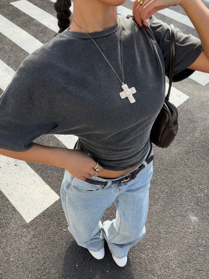 Tricou SHEIN, gri