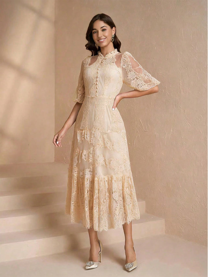 Rochie maxi SHEIN, portocaliu