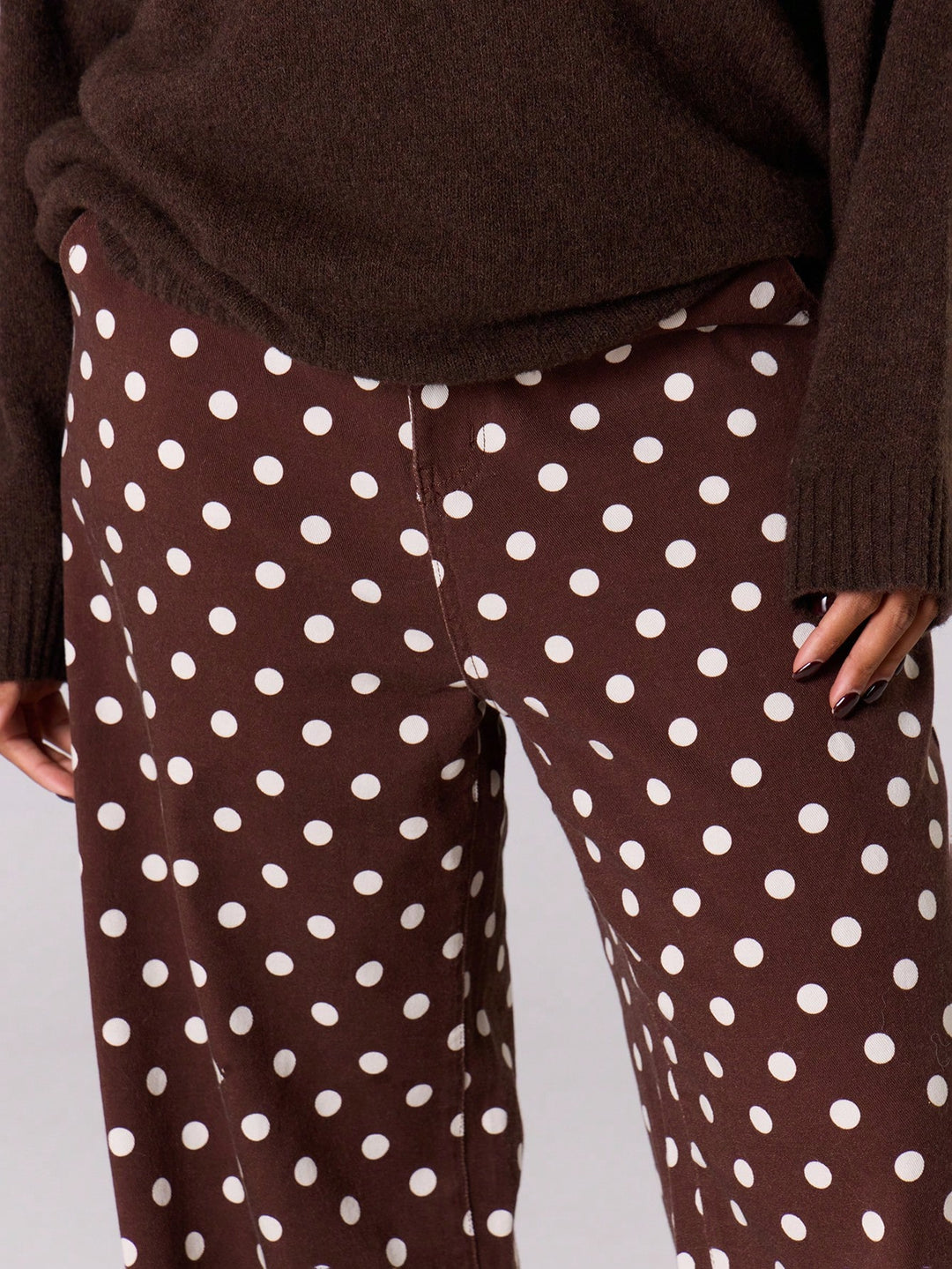 Jeans SHEIN, maro