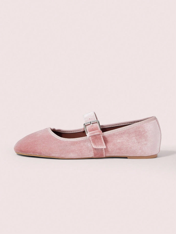 SHEIN balerina cipők, rózsaszín