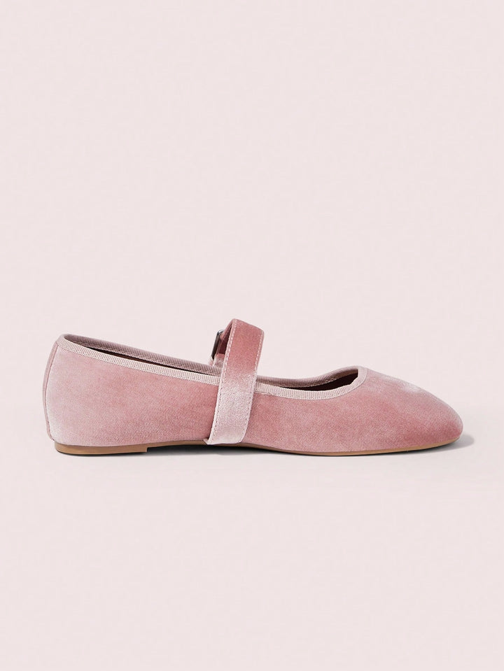 SHEIN balerina cipők, rózsaszín