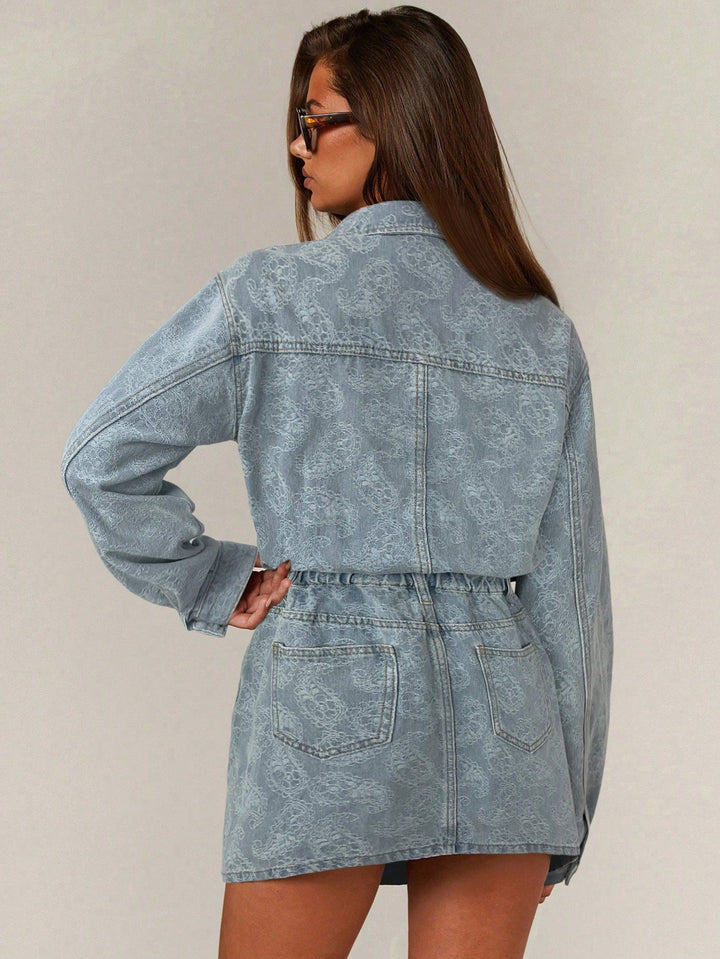 SHEIN farmerruha, kék