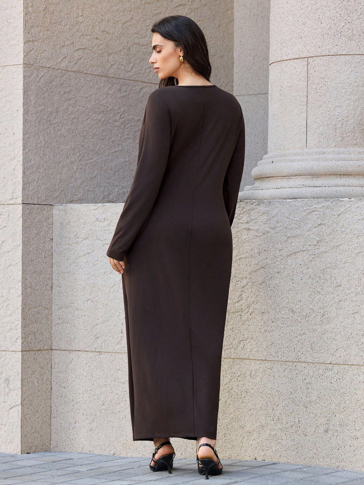 Rochie SHEIN, maro