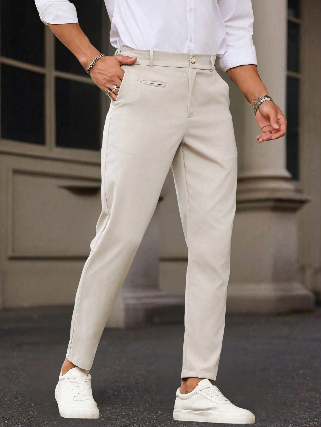 Pantaloni SHEIN, bej