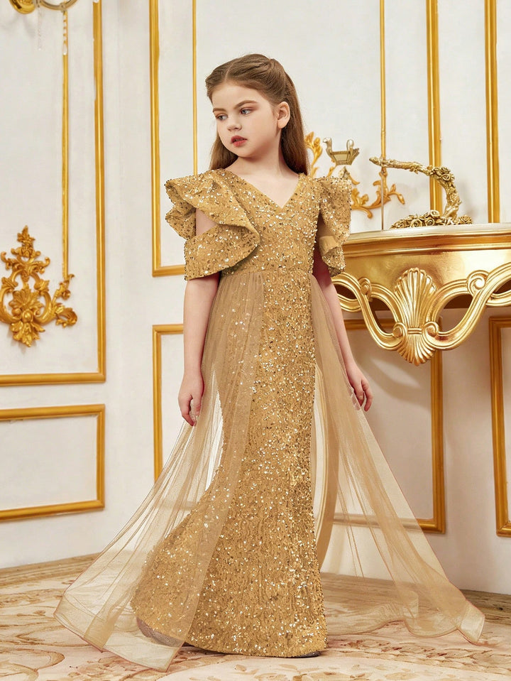 Rochie SHEIN, auriu