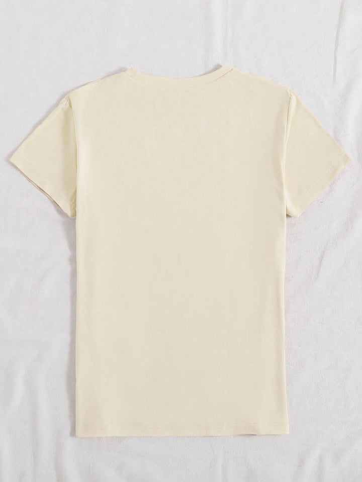 Tricou SHEIN, portocaliu