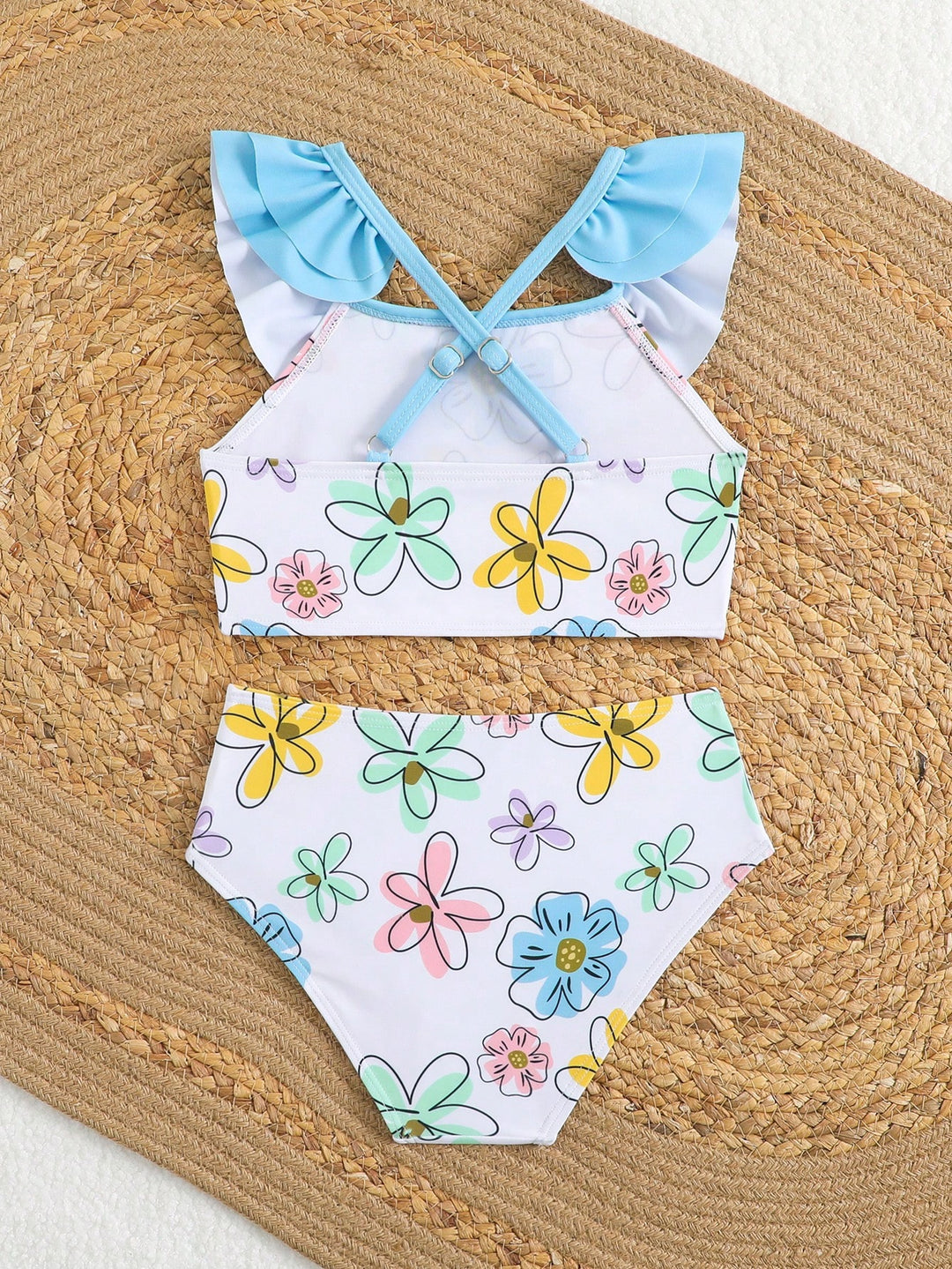 Costum de baie SHEIN, mix culori