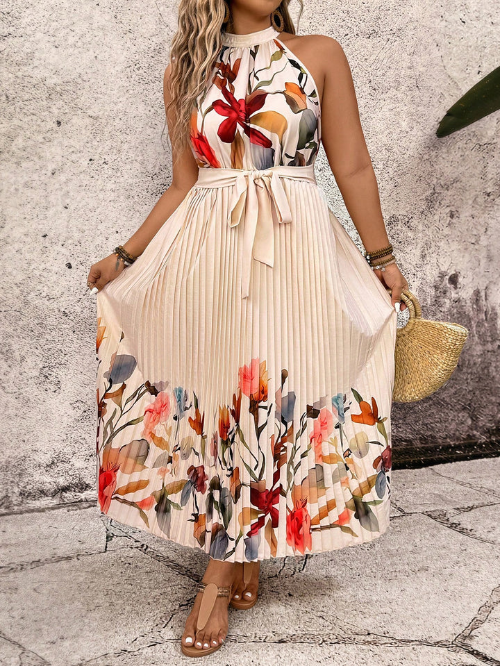 Rochie maxi SHEIN, mix culori