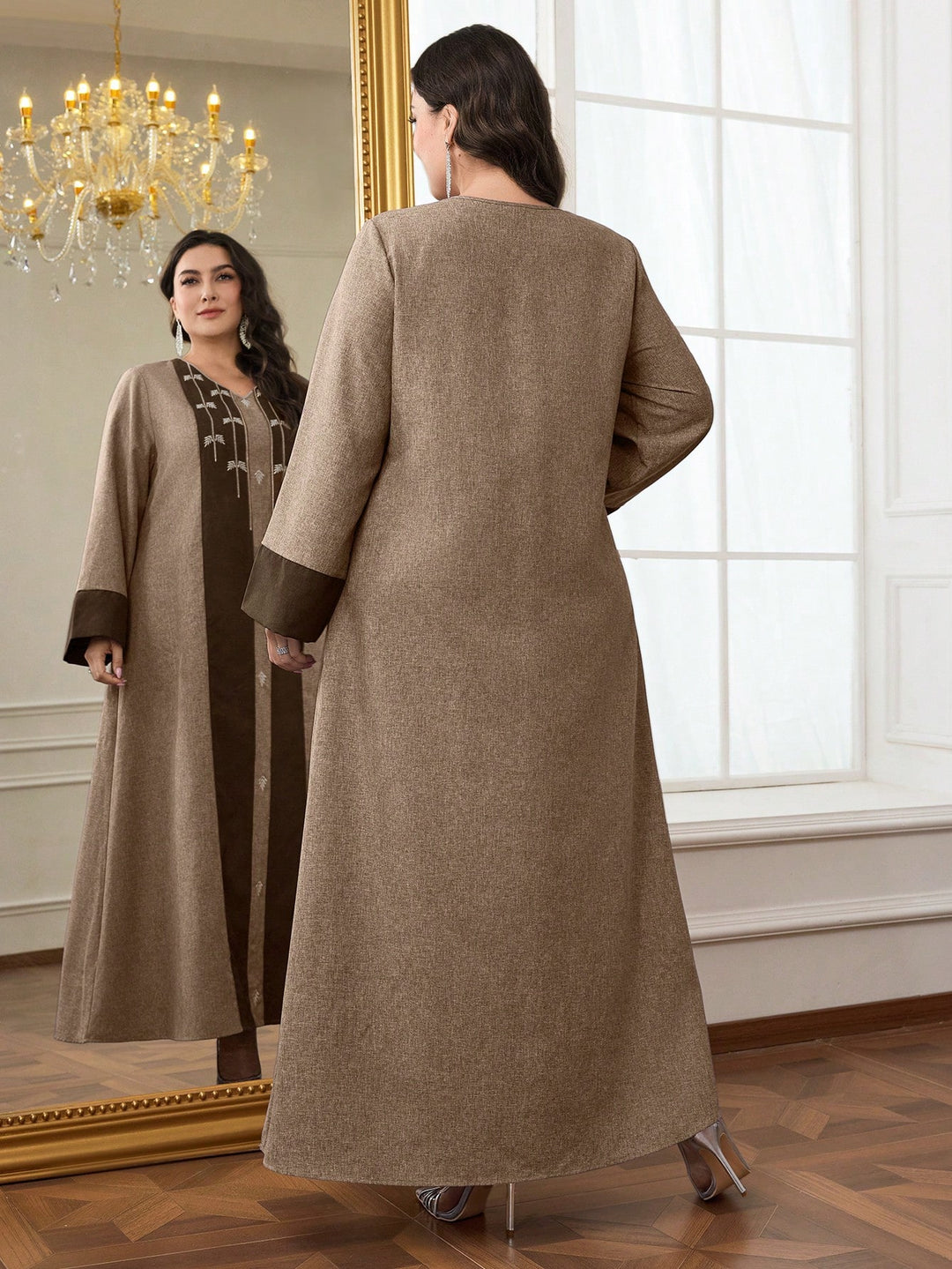 Rochie SHEIN, maro