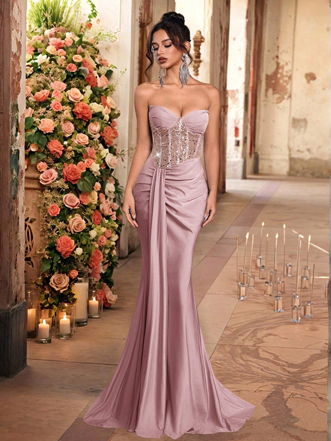 Rochie SHEIN, roz