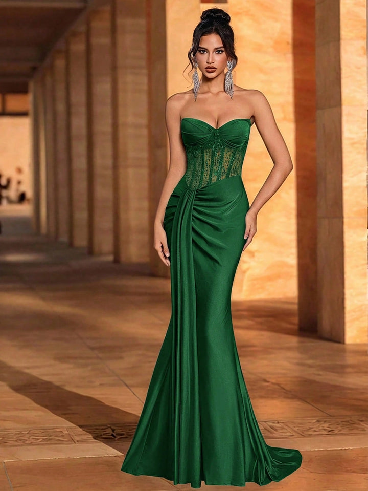 Rochie SHEIN, verde