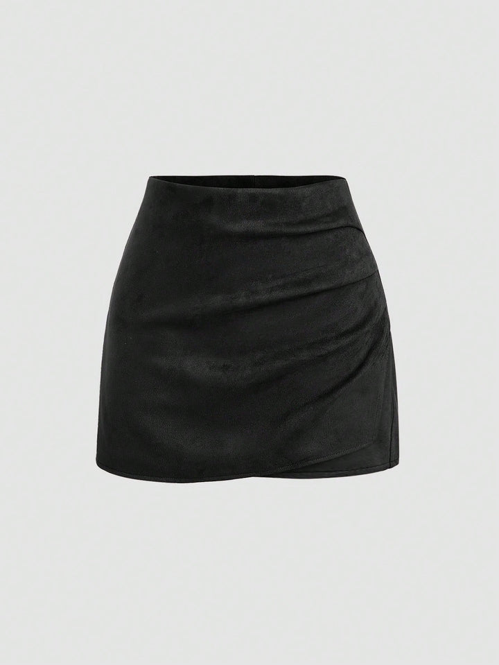 Pantaloni scurți SHEIN, negru