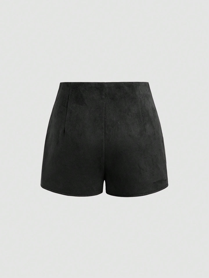 Pantaloni scurți SHEIN, negru