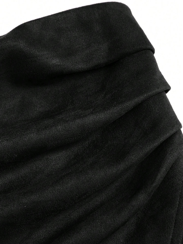 Pantaloni scurți SHEIN, negru