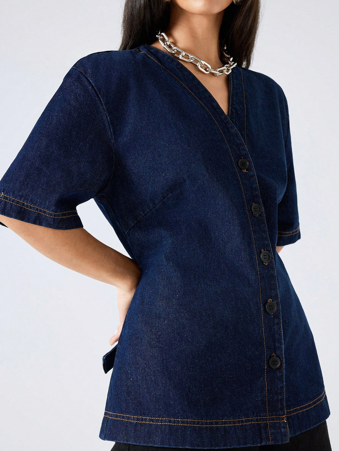 SHEIN felső, kék