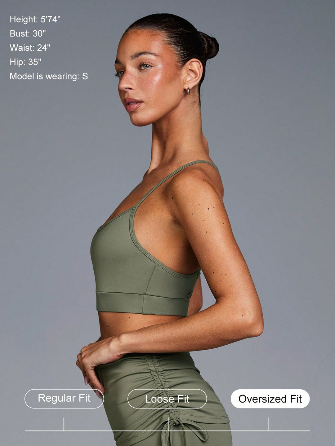 SHEIN bustier, zöld