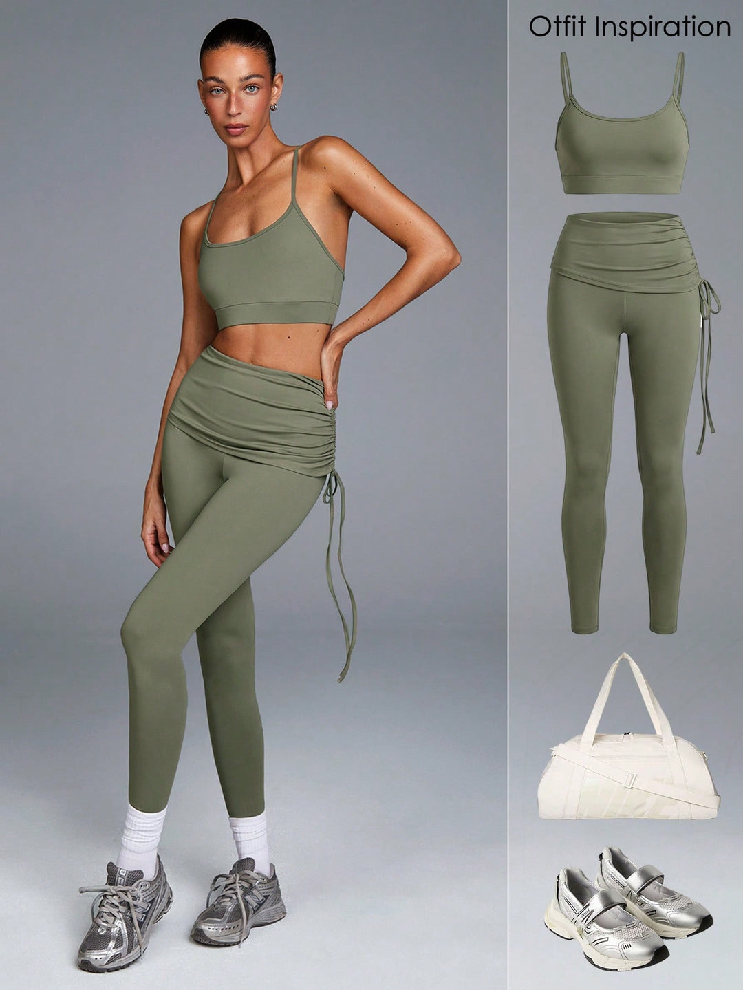 SHEIN bustier, zöld