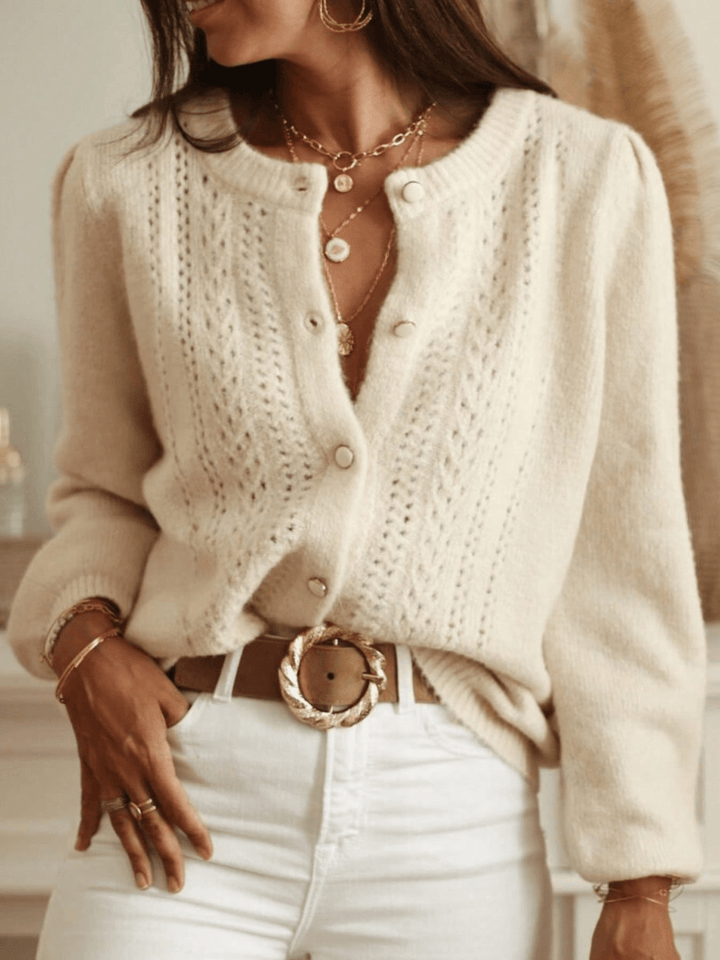 Cardigan SHEIN, alb