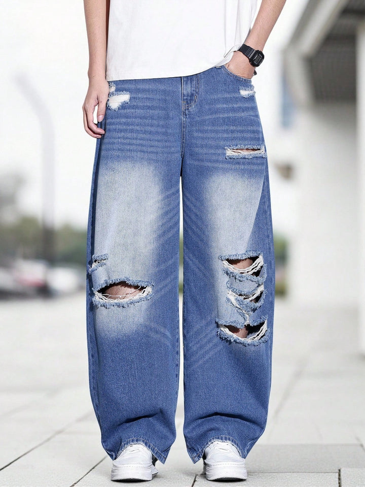 Jeans SHEIN, albastru