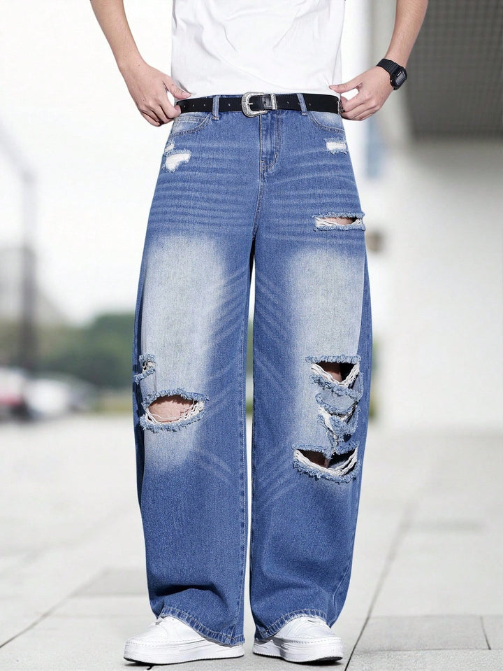 Jeans SHEIN, albastru