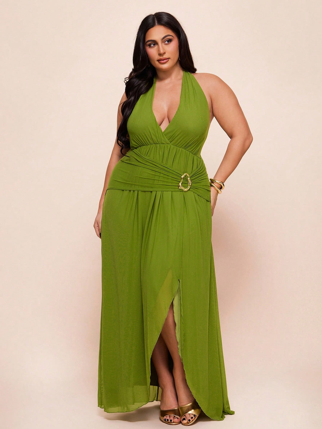 Rochie SHEIN, verde