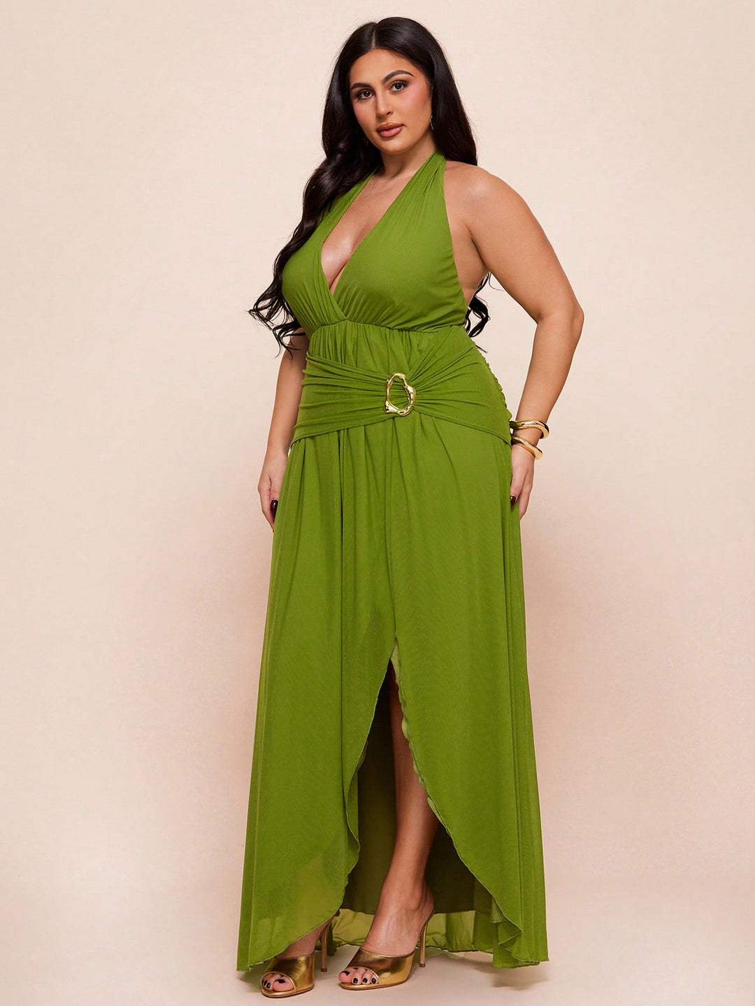 Rochie SHEIN, verde